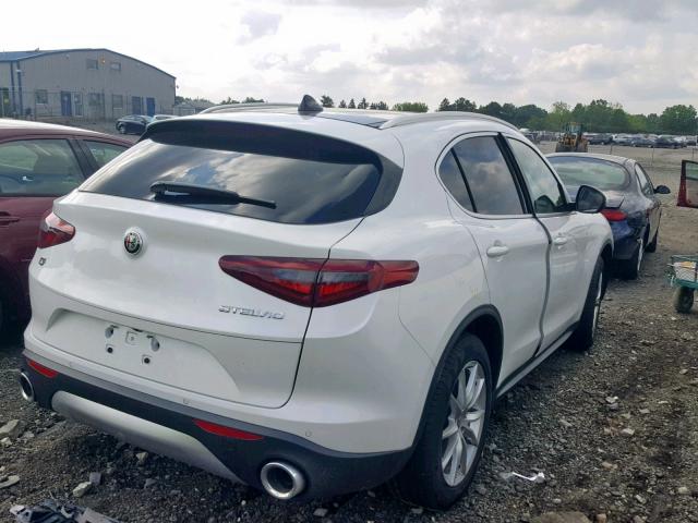 ZASPAKBN2K7C38823 - 2019 ALFA ROMEO STELVIO TI WHITE photo 4