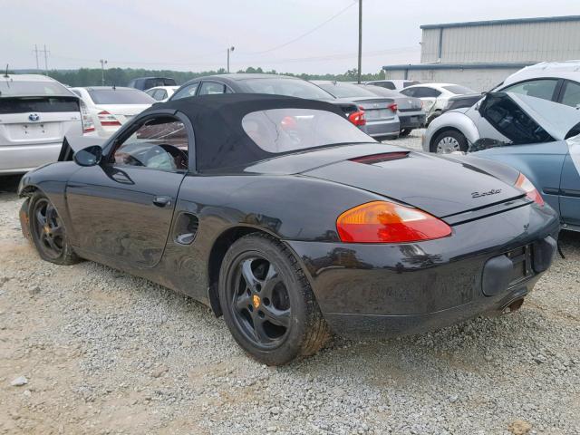 WP0CA2980XU630036 - 1999 PORSCHE BOXSTER BLACK photo 3