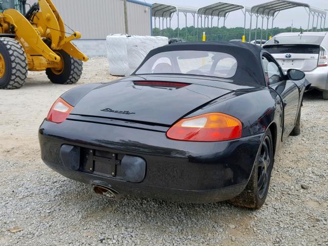 WP0CA2980XU630036 - 1999 PORSCHE BOXSTER BLACK photo 4