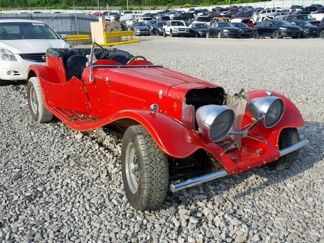 00000000000008467 - 1937 JAGUAR SS100 RED photo 1