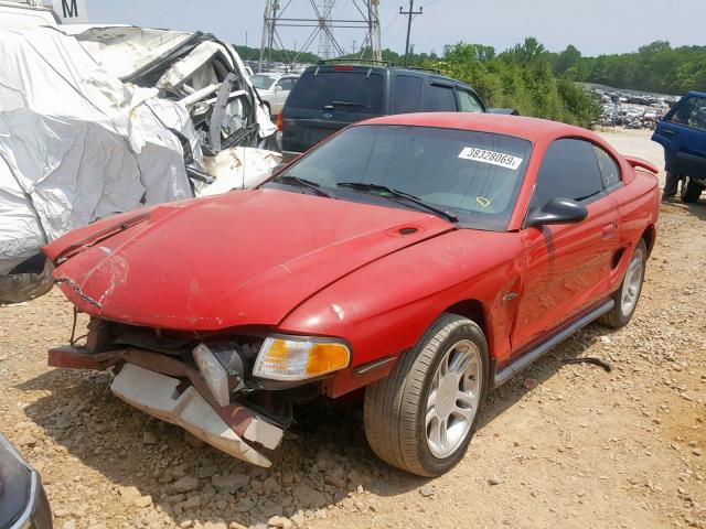 1FALP42X6TF124291 - 1996 FORD MUSTANG GT RED photo 2