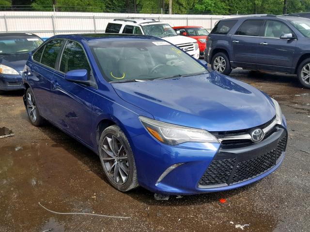 4T1BK1FK1FU559894 - 2015 TOYOTA CAMRY XSE BLUE photo 1