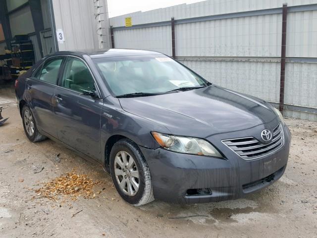 4T1BB46K98U061155 - 2008 TOYOTA CAMRY HYBR CHARCOAL photo 1