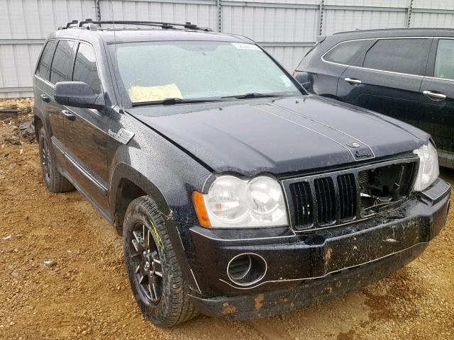 1J8GR48K07C531539 - 2007 JEEP GRAND CHER BLACK photo 1