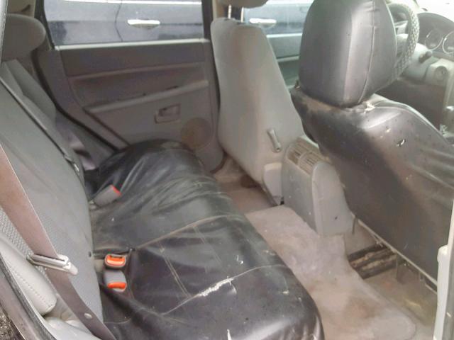 1J8GR48K07C531539 - 2007 JEEP GRAND CHER BLACK photo 6