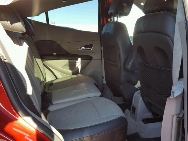 KL4CJBSB4DB081495 - 2013 BUICK ENCORE CON ბურგუნდია ფოტო 6