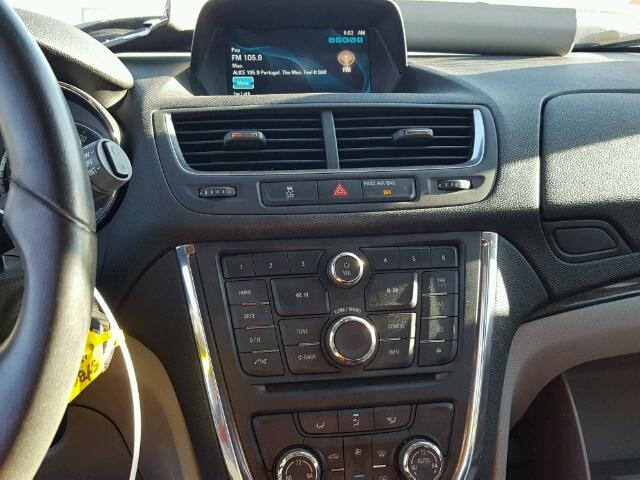 KL4CJBSB4DB081495 - 2013 BUICK ENCORE CON ბურგუნდია ფოტო 9