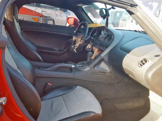 1G2MS35B88Y131556 - 2008 PONTIAC SOLSTICE RED photo 5