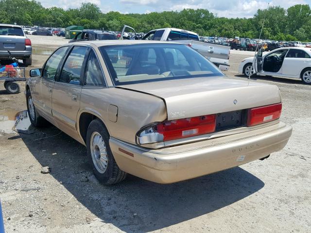 2G4WB52L5S1492858 - 1995 BUICK REGAL CUST GOLD photo 3