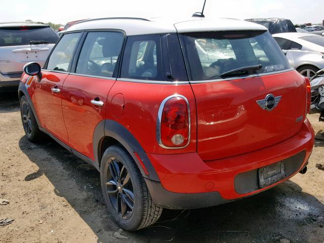 WMWZB3C52CWM03356 - 2012 MINI COOPER COU RED photo 3