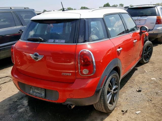 WMWZB3C52CWM03356 - 2012 MINI COOPER COU RED photo 4