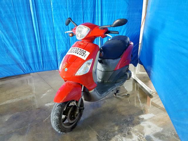 ZAPM578F174001308 - 2007 PIAGGIO FLY 50 RED photo 2