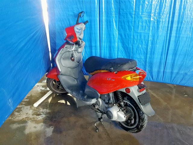 ZAPM578F174001308 - 2007 PIAGGIO FLY 50 RED photo 3