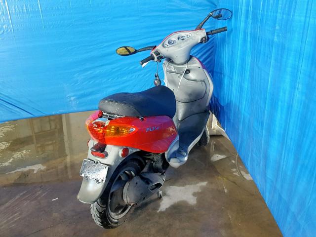 ZAPM578F174001308 - 2007 PIAGGIO FLY 50 RED photo 4