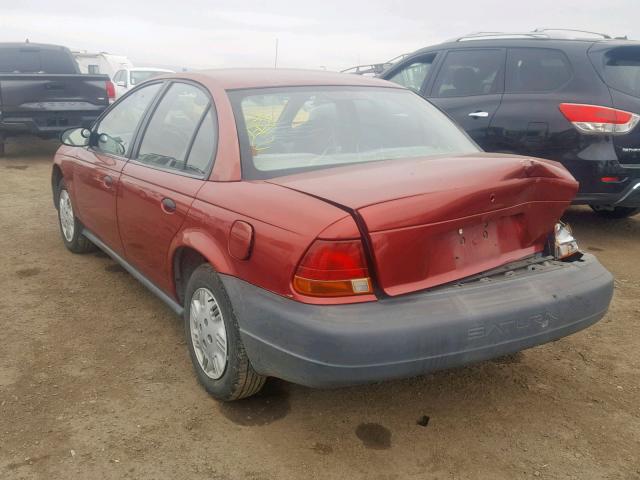 1G8ZH5289VZ334945 - 1997 SATURN SL1 RED photo 3