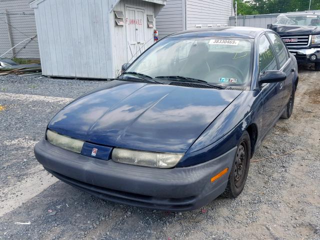 1G8ZG5283WZ280837 - 1998 SATURN SL1 BLUE photo 2