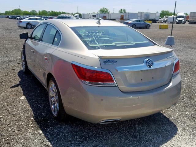 1G4GE5ED7BF389269 - 2011 BUICK LACROSSE C GOLD photo 3