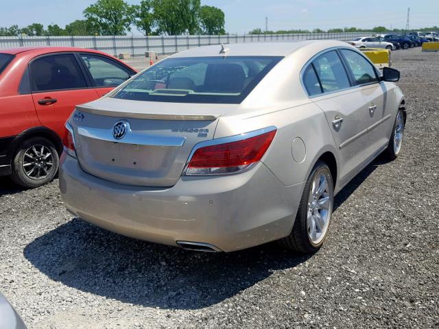 1G4GE5ED7BF389269 - 2011 BUICK LACROSSE C GOLD photo 4