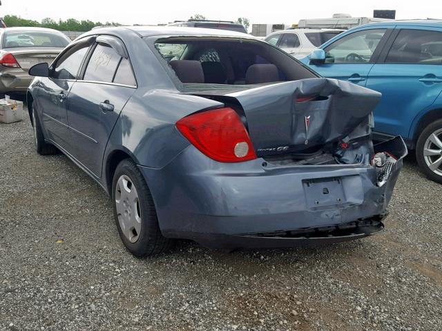 1G2ZF55B664224893 - 2006 PONTIAC G6 SE BLUE photo 3