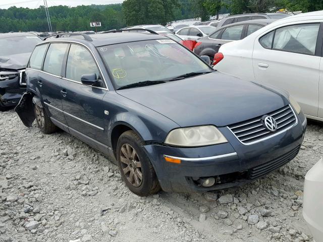 WVWVD63BX1E253776 - 2001 VOLKSWAGEN PASSAT GLS BLUE photo 1