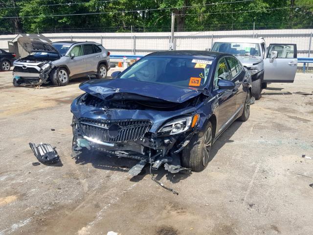 1G4ZP5SS2HU207200 - 2017 BUICK LACROSSE E BLUE photo 2