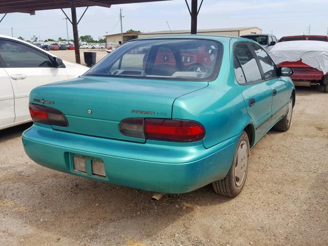 1Y1SK5382PZ056038 - 1993 GEO PRIZM LSI TEAL photo 4