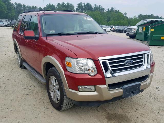 1FMEU7EE2AUA66997 - 2010 FORD EXPLORER E RED photo 1