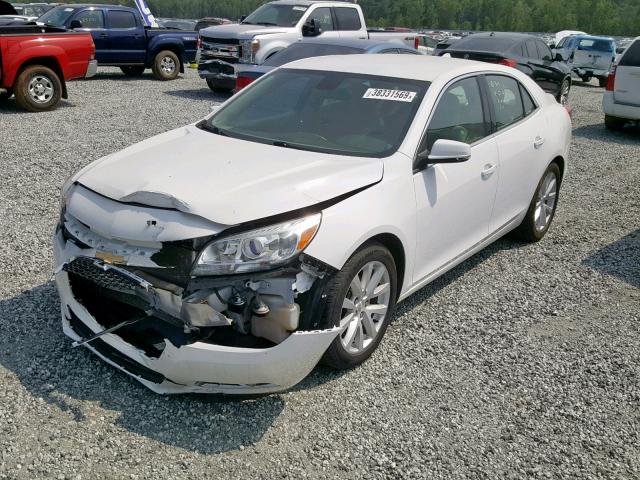 1G11E5SL0EF131923 - 2014 CHEVROLET MALIBU 2LT WHITE photo 2