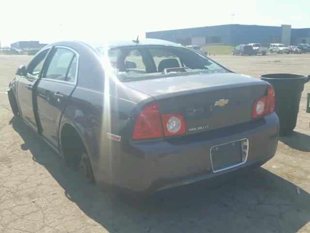 1G1ZC5C13BF182296 - 2011 CHEVROLET MALIBU 1LT 灰色 照片 3