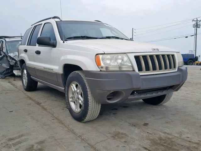 1J4GX48S84C114155 - 2004 JEEP GRAND CHER WHITE photo 1