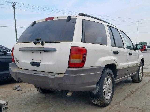 1J4GX48S84C114155 - 2004 JEEP GRAND CHER WHITE photo 4