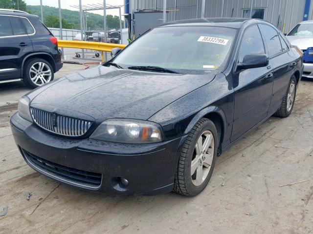 1LNFM87A16Y616727 - 2006 LINCOLN LS BLACK photo 2