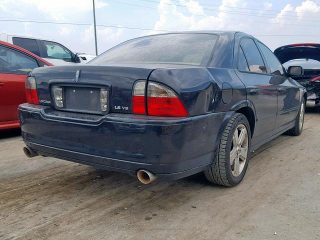 1LNFM87A16Y616727 - 2006 LINCOLN LS BLACK photo 4