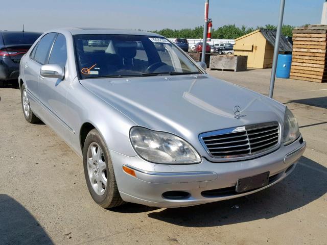 WDBNG75J62A258062 - 2002 MERCEDES-BENZ S 500 SILVER photo 1