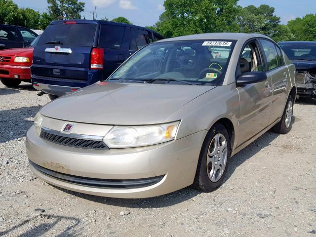 1G8AJ52F04Z227278 - 2004 SATURN ION LEVEL GOLD photo 2