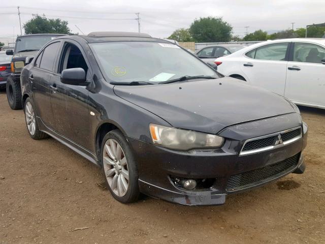 JA3AU86W39U019147 - 2009 MITSUBISHI LANCER GTS BLACK photo 1