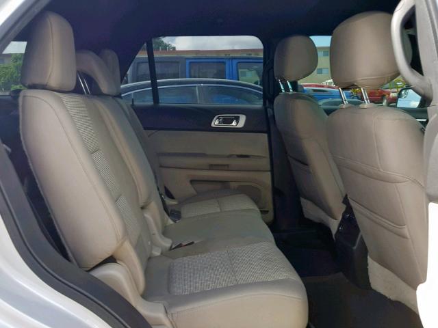 1FM5K7D89FGA70827 - 2015 FORD EXPLORER X SILVER photo 6