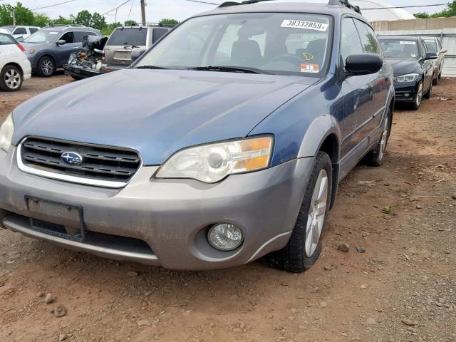 4S4BP61C067320110 - 2006 SUBARU LEGACY OUT BLUE photo 9