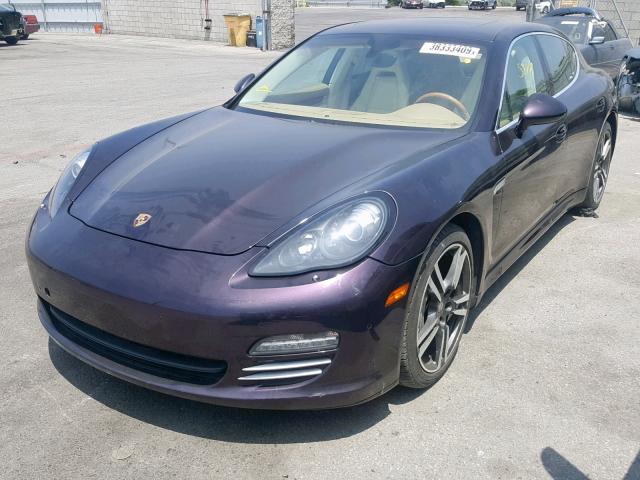 WP0AB2A77CL061340 - 2012 PORSCHE PANAMERA S PURPLE photo 2