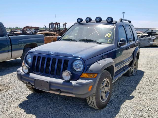 1J4GK38K75W542680 - 2005 JEEP LIBERTY RE BLUE photo 2