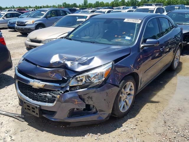 1G11C5SLXFF159526 - 2015 CHEVROLET MALIBU 1LT 蓝色 照片 2