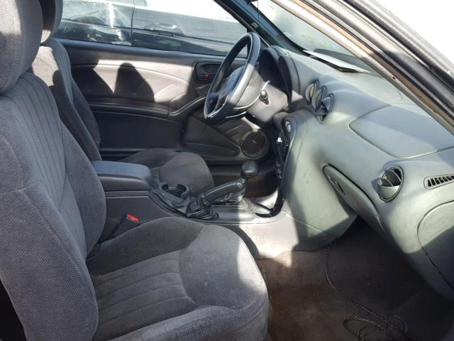 1G2NF12E8YM719136 - 2000 PONTIAC GRAND AM S GREEN photo 5