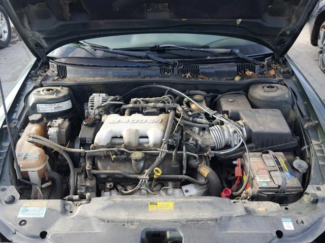 1G2NF12E8YM719136 - 2000 PONTIAC GRAND AM S GREEN photo 7