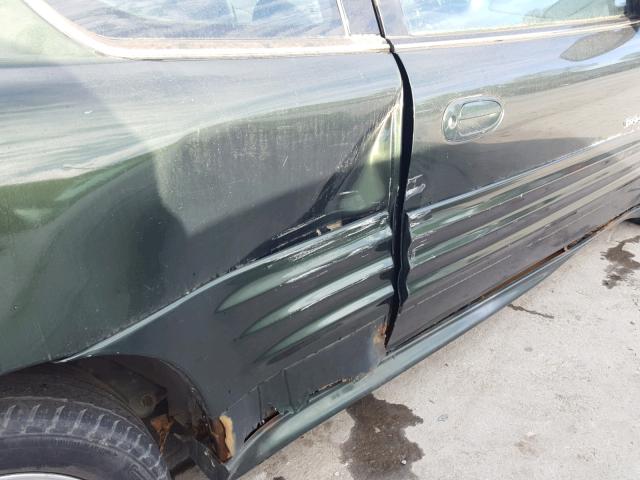 1G2NF12E8YM719136 - 2000 PONTIAC GRAND AM S GREEN photo 9