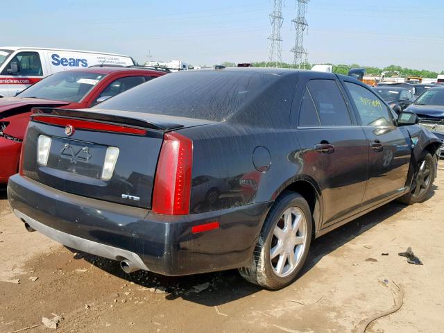 1G6DW677660102436 - 2006 CADILLAC STS BLACK photo 4