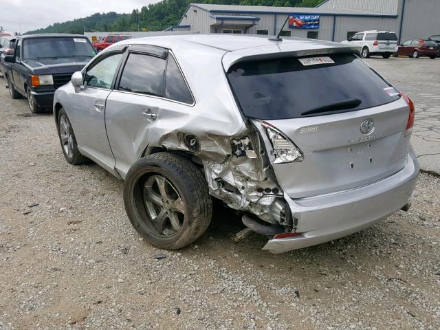 4T3BK3BB9AU032476 - 2010 TOYOTA VENZA SILVER photo 9