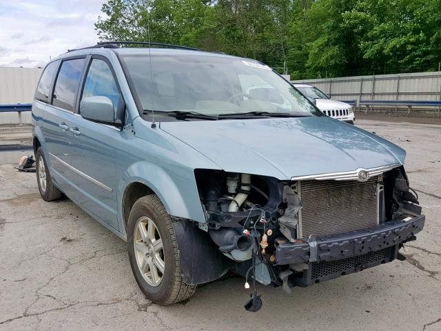 2A4RR5D1XAR421318 - 2010 CHRYSLER TOWN & COU BLUE photo 1