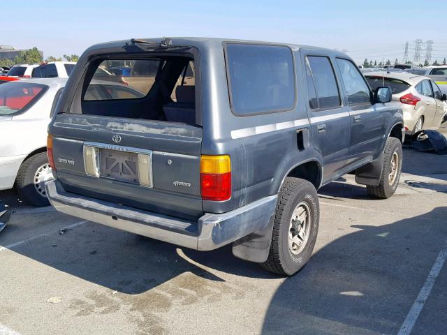 JT3VN29V6N0013011 - 1992 TOYOTA 4RUNNER VN GREEN photo 4