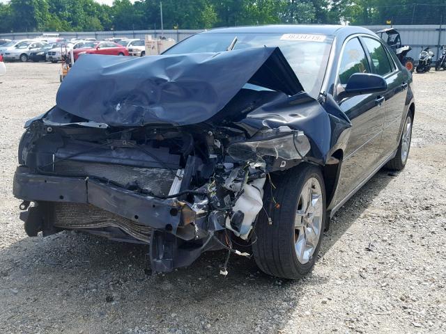 1G1ZH57B29F235586 - 2009 CHEVROLET MALIBU 1LT CHARCOAL photo 2