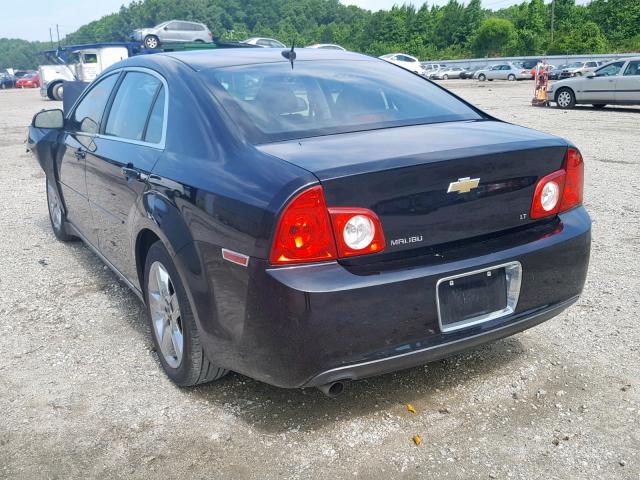 1G1ZH57B29F235586 - 2009 CHEVROLET MALIBU 1LT CHARCOAL photo 3